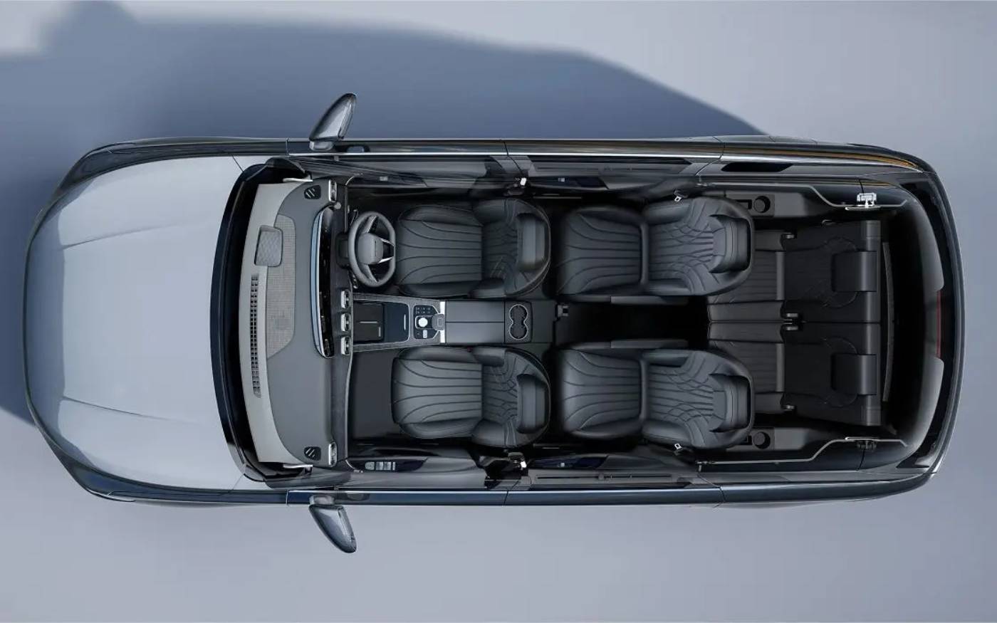 Interior mobil Jaecoo