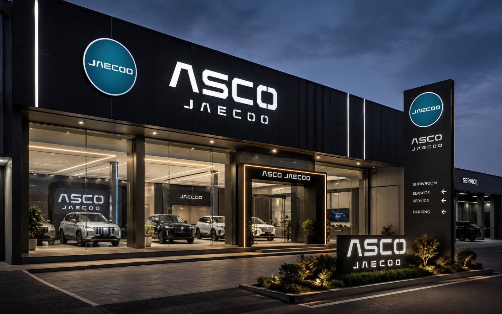 Showroom Asco Jaecoo